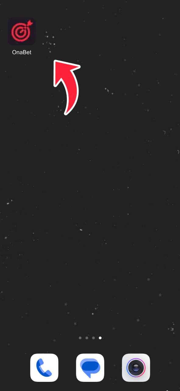 Abra o OnaBet na tela inicial do seu Android e jogue a qualquer hora e em qualquer lugar.